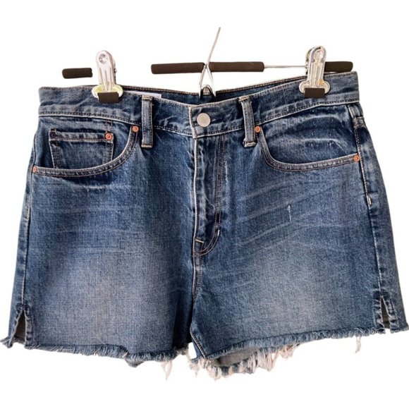 🌸4/$30🌸  Gap High Rise Cut-Offs Short - Picture 1 of 12